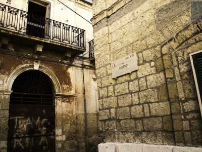 La casa officina dell'86enne Rocco Ciliberti